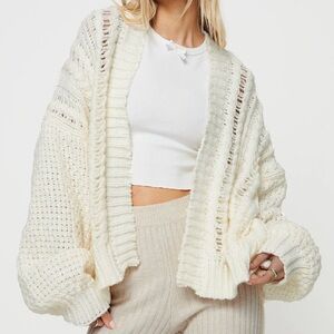 Princess Polly Abner Cable Cardigan